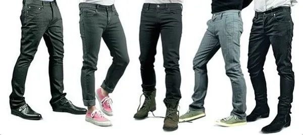 Как носить мужские джинсы