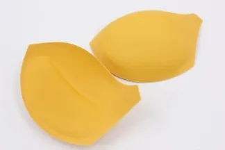 Размер чашки бюстгальтера 75-80 желтого цвета