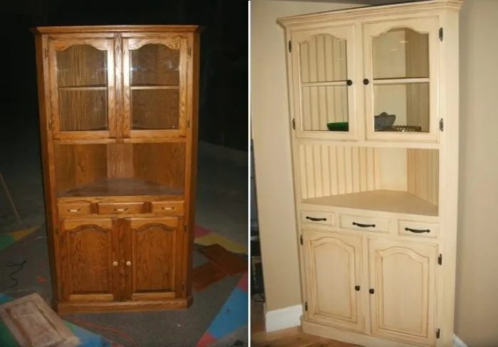 Если качественная деревянная мебель теряет свой привлекательный вид, ее можно обновить с помощью краски или лака. Фото: postroika.biz.