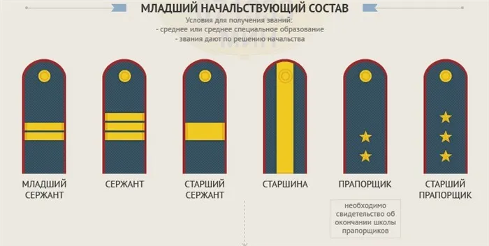 Плечо младшего командира полиции