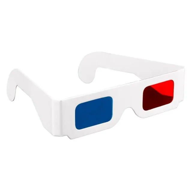 Бумажные 3D-очки