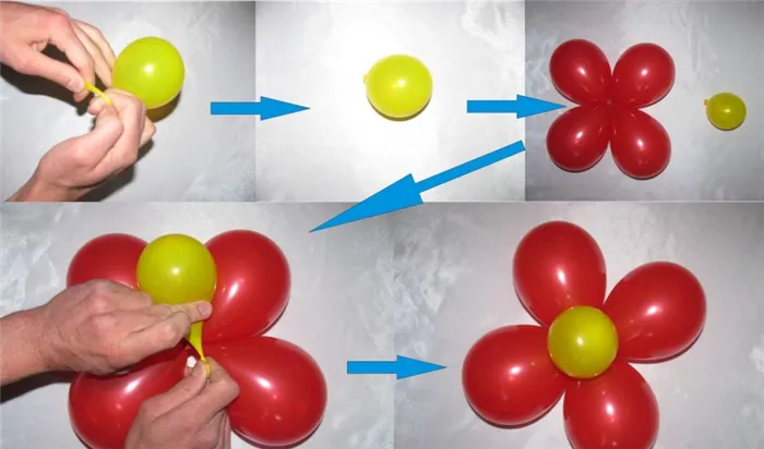 Как сделать простые и забавные фигуры из воздушных шаров (видео + 120 фото)