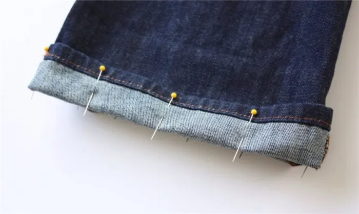 Как подвернуть брюки потайным швом вручную