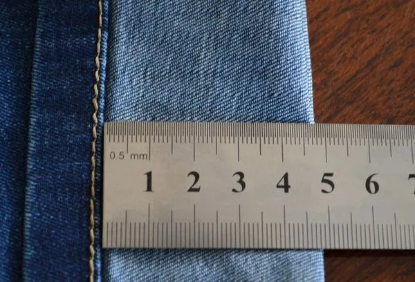 Измерение длины подола