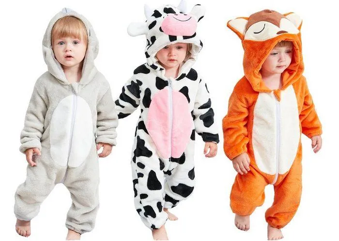 Пижамы для детей в виде изображений животных