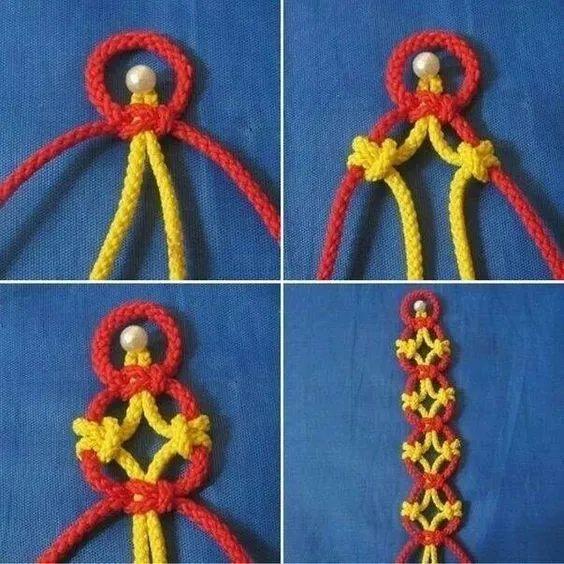 Плетение шнуров в узоры