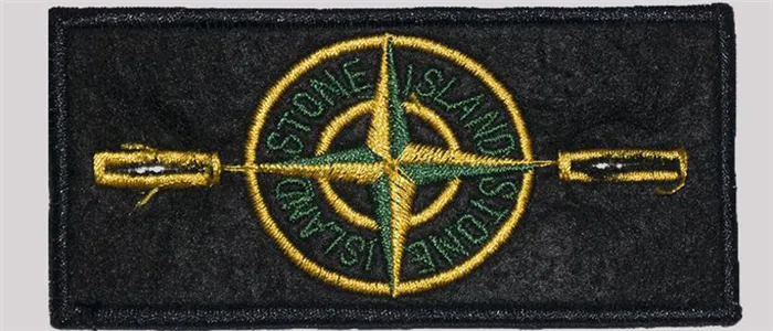 Как распознать подделку настоящей нашивки Stone Island