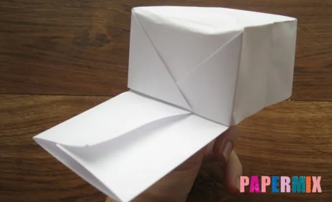 Как сделать крышку-карниз из бумаги своими руками