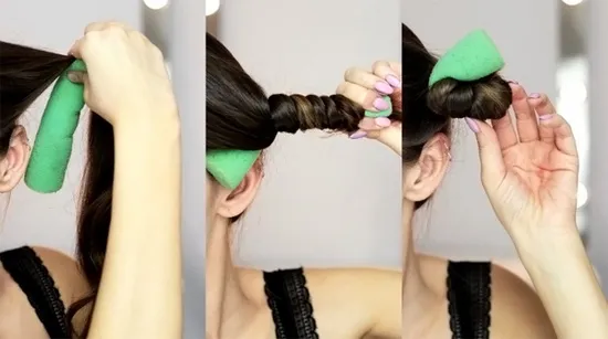 Πώς να κατσαρώνετε τα μαλλιά με ένα μπούκλες με ένα ραβδί, Velcro, μπούκλες, σπείρες