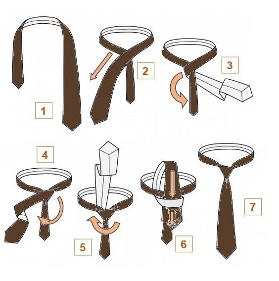 Как завязать четыре галстука