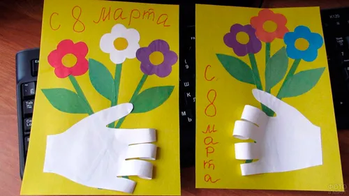 Подарки ручной работы для мамы на 8 марта в детском саду №8