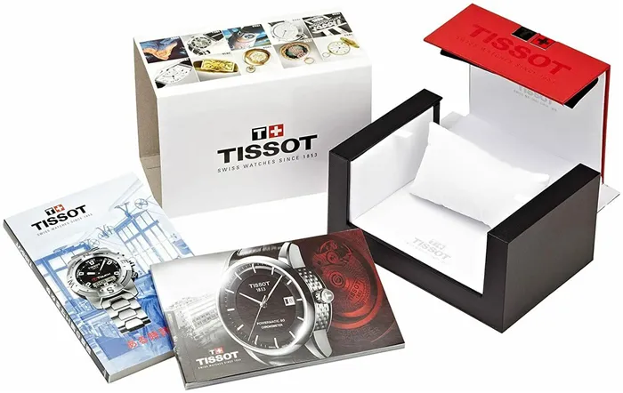 Упаковка часов Tissot, коробка