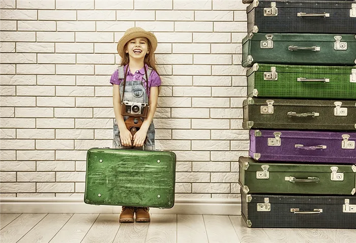 Старые чемоданы внутри: 21 идея использования