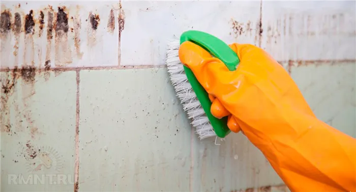 Как очистить швы между плитками в ванных комнатах