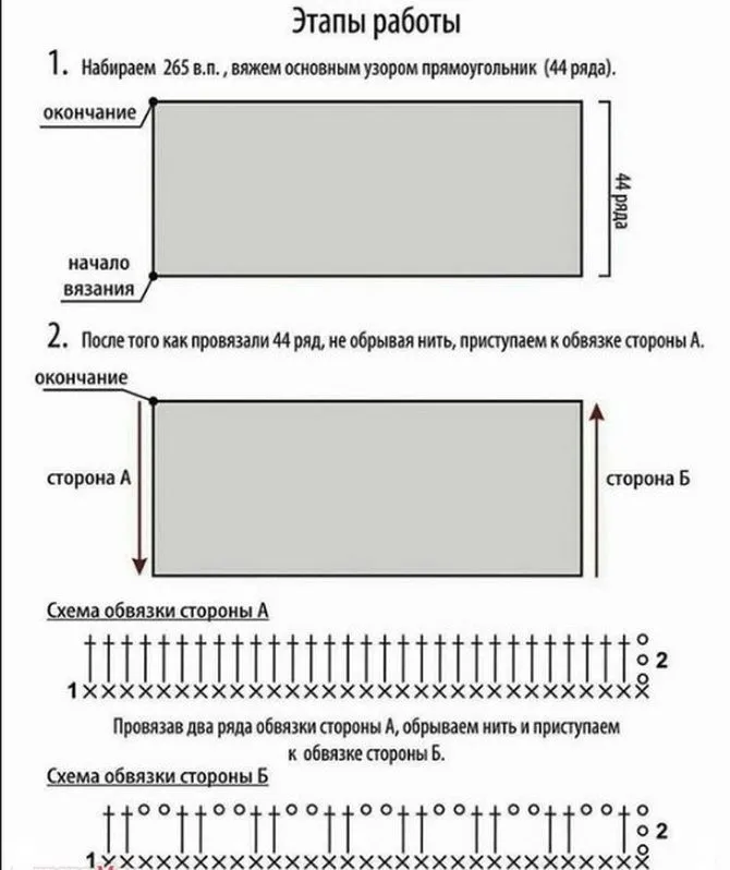 Вязаные топы: выкройки, как сделать 7