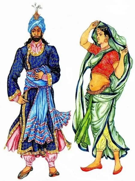 История индийского национального костюма, фото №4