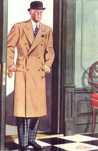 Как сделать мужское пальто на заказ