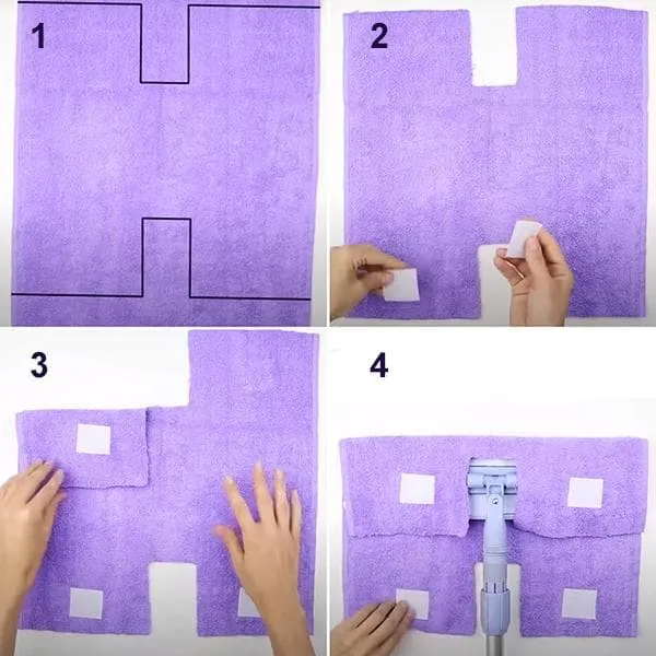 Планирование строительства простых в использовании тканевых ковриков из полотенец