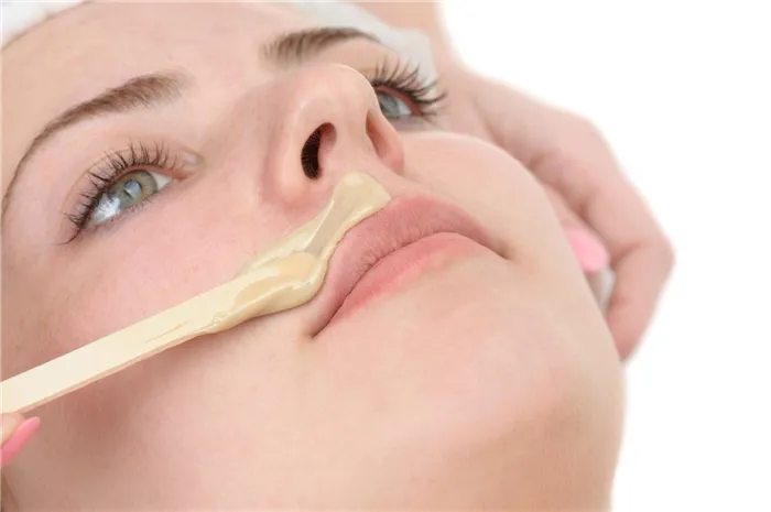 Как удалить пух с верхней губы