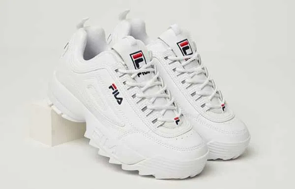 Fila белые кроссовки