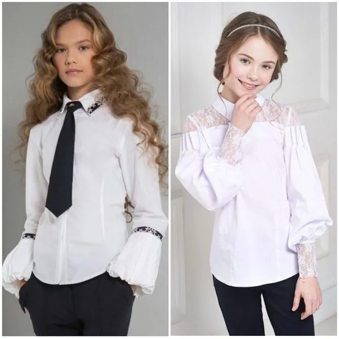 Модная школьная форма для девочек: стильные фото 2021-2022 18
