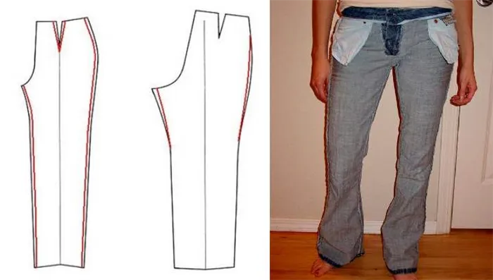 Как кроить брюки? Советы по уменьшению брюк вручную? Обзор + видео