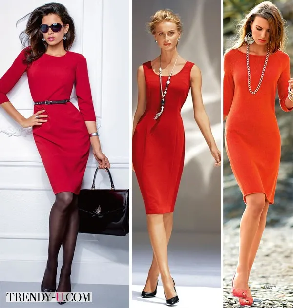 Аксессуары и украшения для красного платья