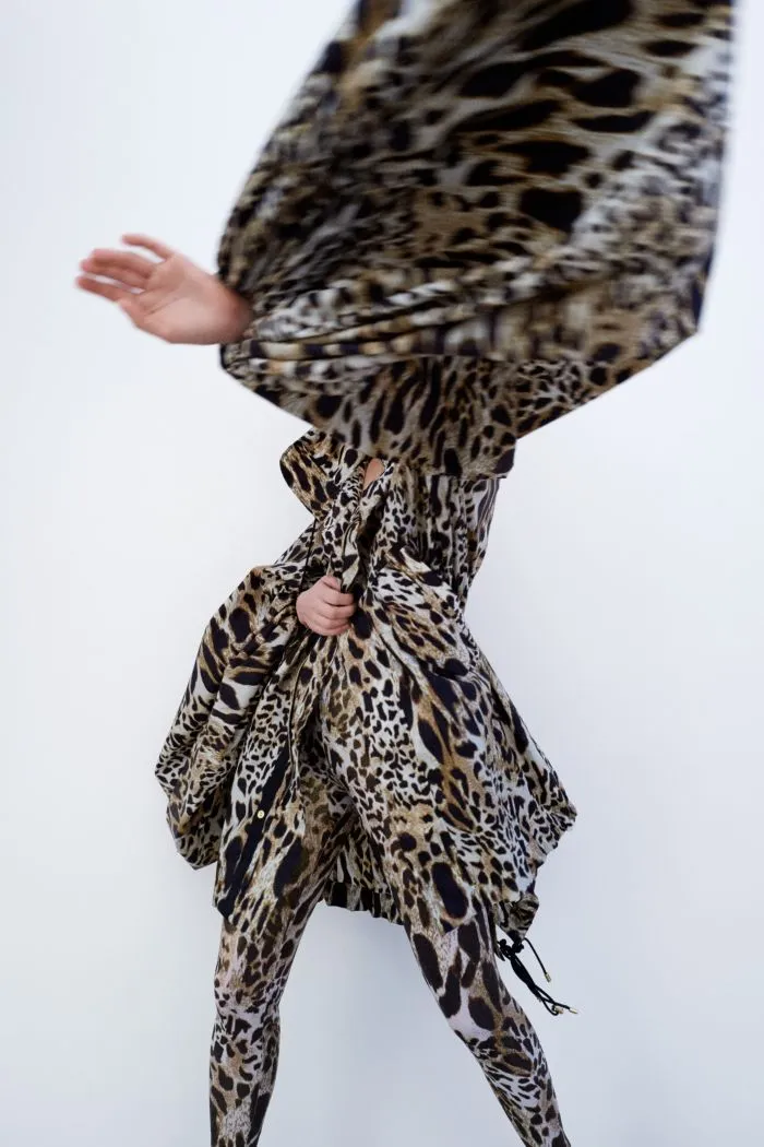 Современное леопардовое платье AlexandreVauthier