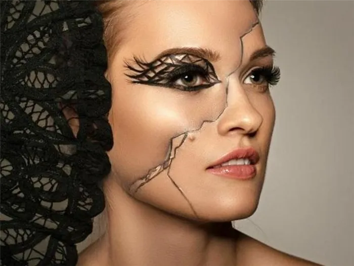 Как создать красивый фантазийный макияж для карнавала
