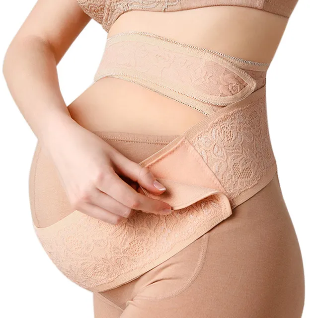 Одевание и ношение бандажей для беременных