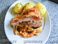 Рыба, запеченная по-гурмански (рецепт югославской кухни)