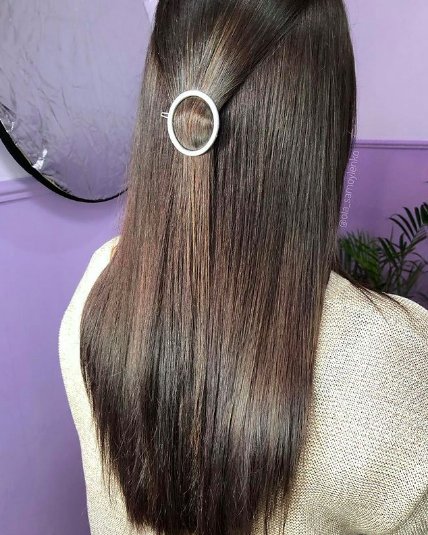 глубокий каштановый цвет волос фото