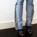 Наметки для ушивание джинсов по бокам