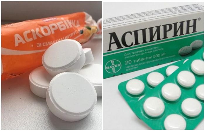 Средство из аскорбинки или аспирина оказывает обеззараживающий эффект