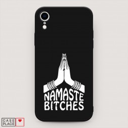 Матовый силиконовый чехол Namaste на iPhone XR (10R)